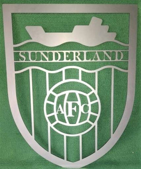 Steel sign - Old badge