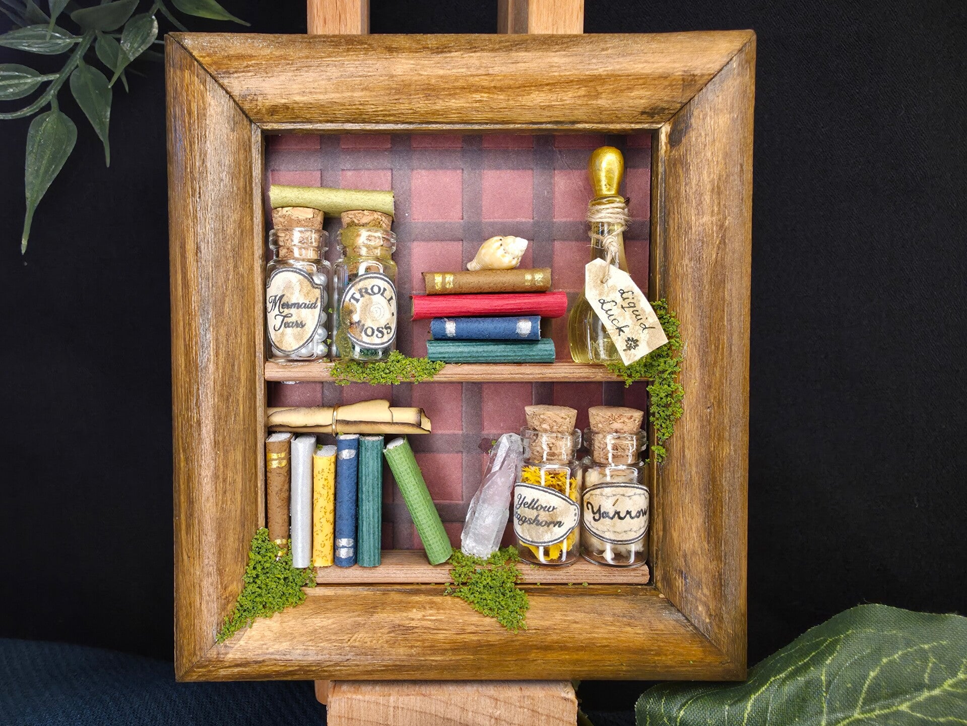 Miniatuur Witch Cabinet/curiosa kast Mini