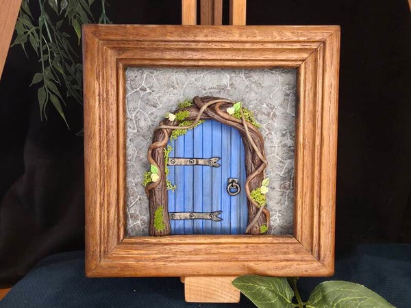 Elfen deur/Fairy door 3D schilderij Medium