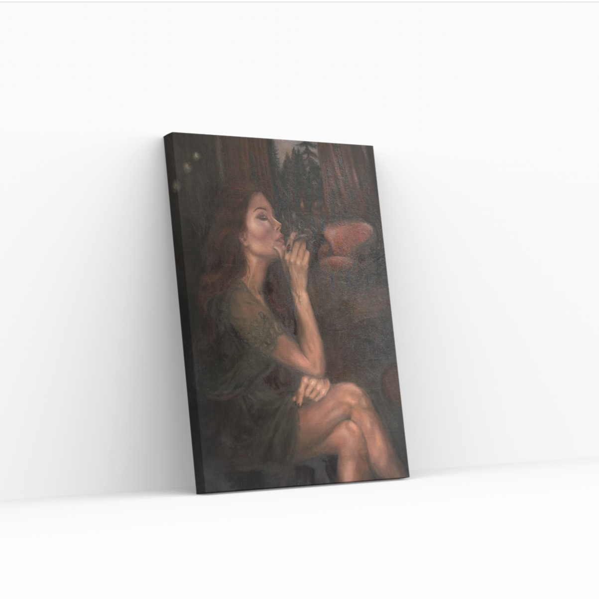 Print/Leinwand "Die moderne Frau"