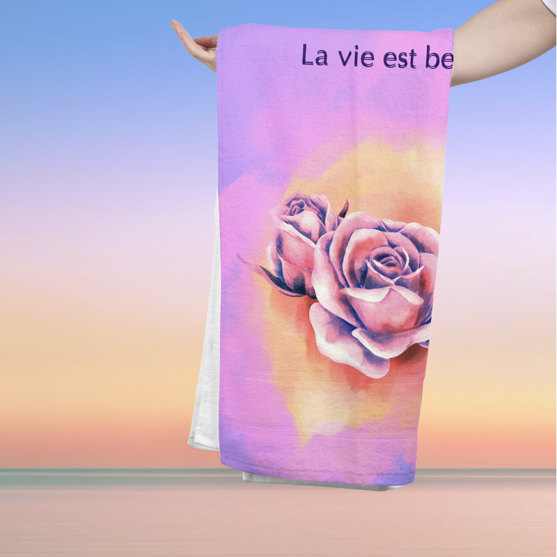 Badetuch-Design