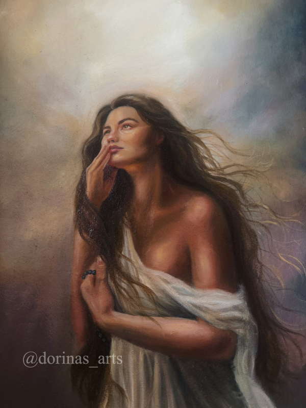 "Faith" / Ölgemälde