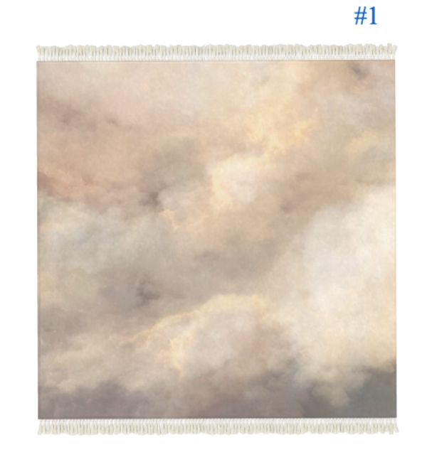 Marmorierter Samt/Teppich