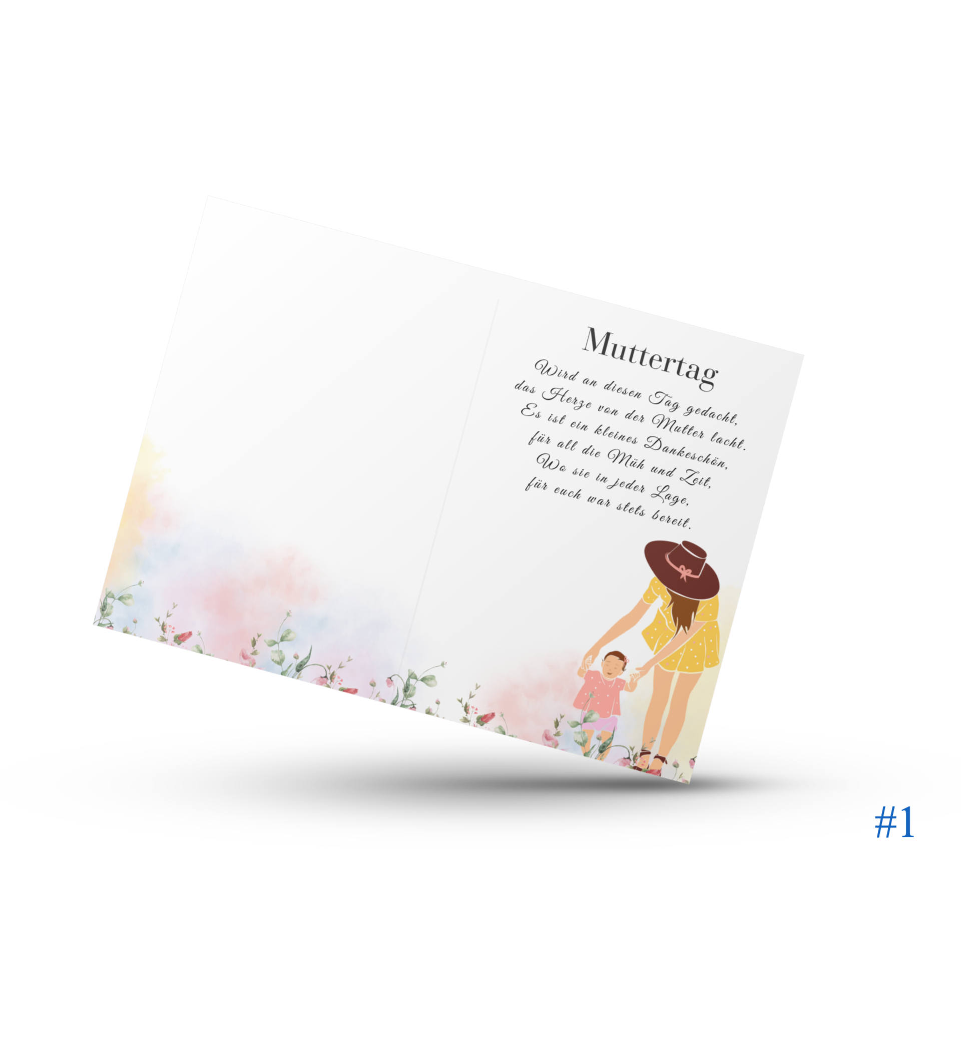 Maxi Karte/Gefaltet/Muttertag