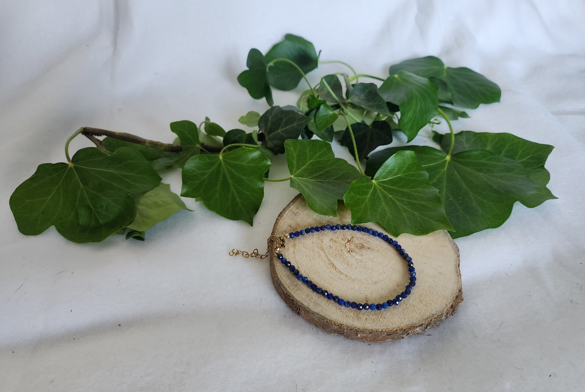 Bracelet fin bleu foncé