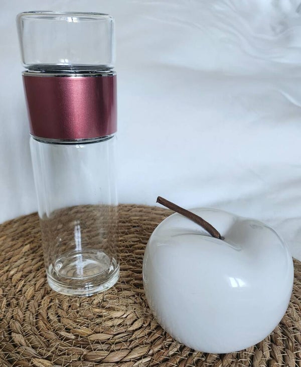 Bouteille Verre Infuseur à thé
