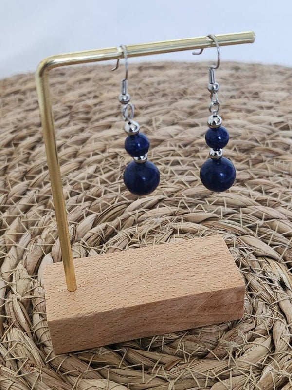 Boucles d'oreilles Lapis Lazuli