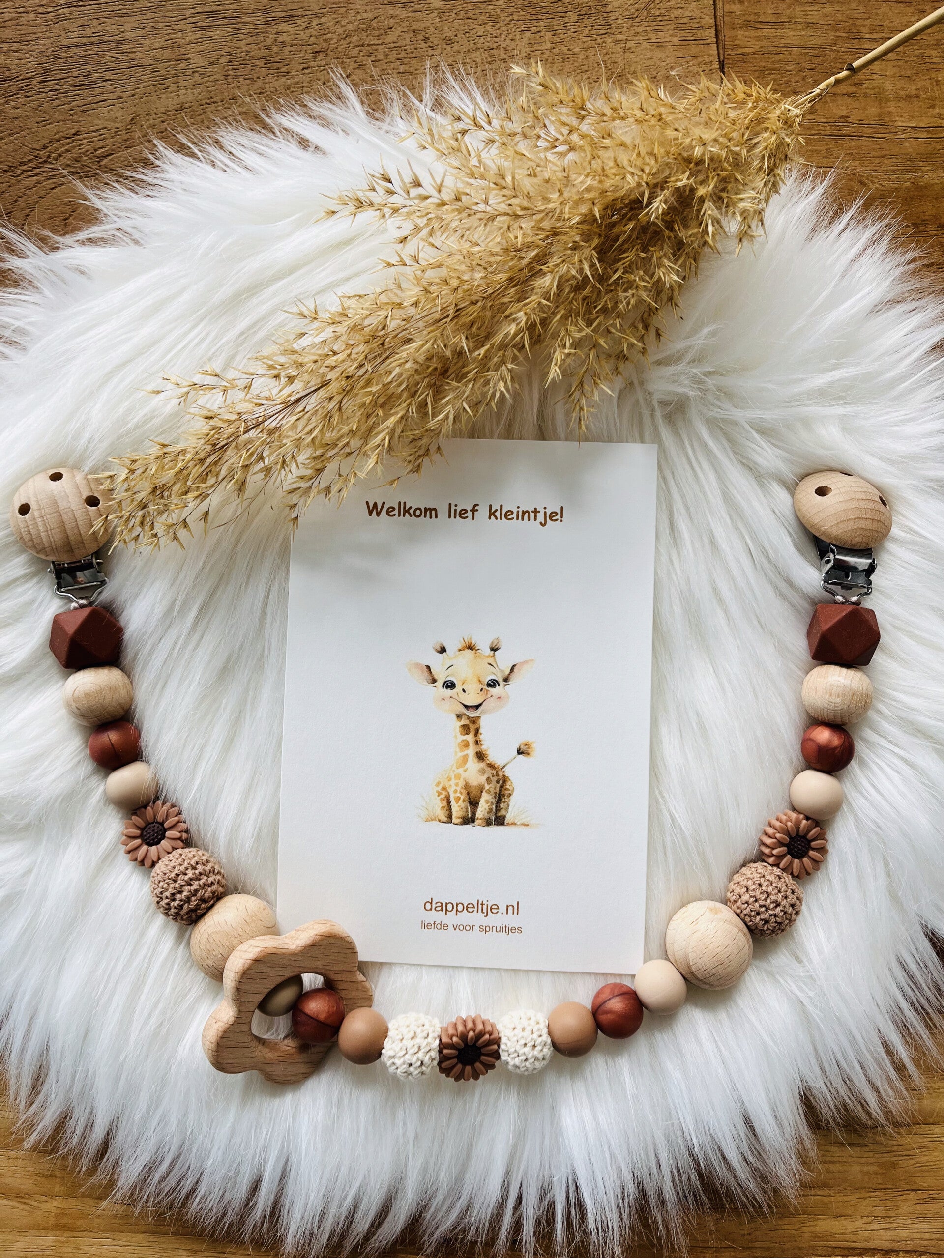 wagenspanner bloem bruin