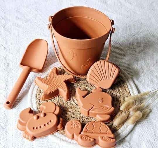 Siliconen Strandsetje  van het merk Rammelaartje