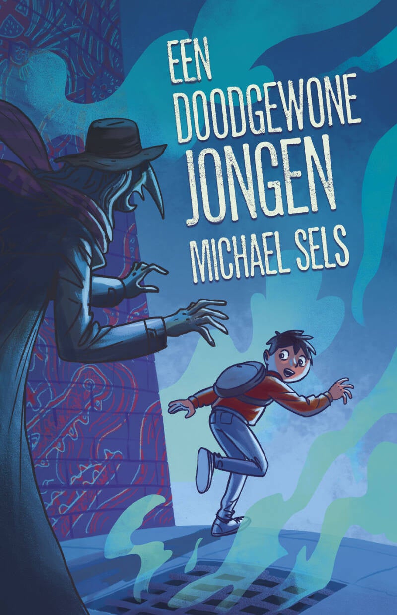 Cover van het jeugdboek "Een doodgewone jongen" van Michael Sels