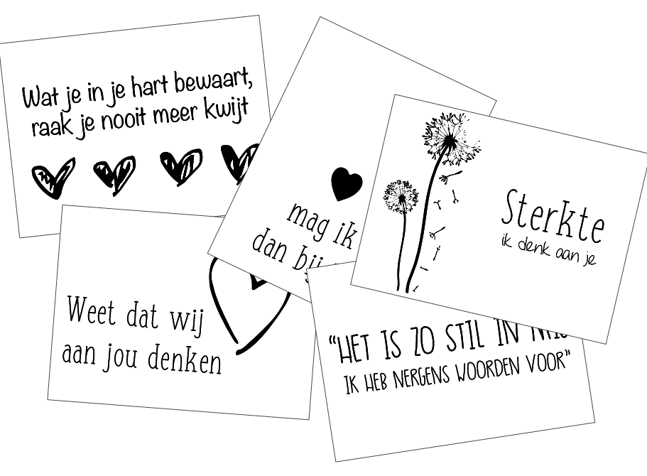 Kaartenset 'Sterkte'