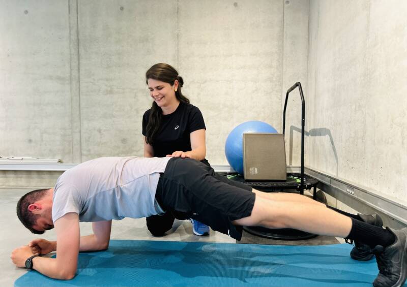 Oefenzaal kinesitherapie Reva. Kessel-Lo 