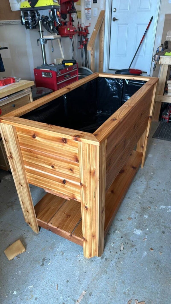 Custom Raised Garden Bed