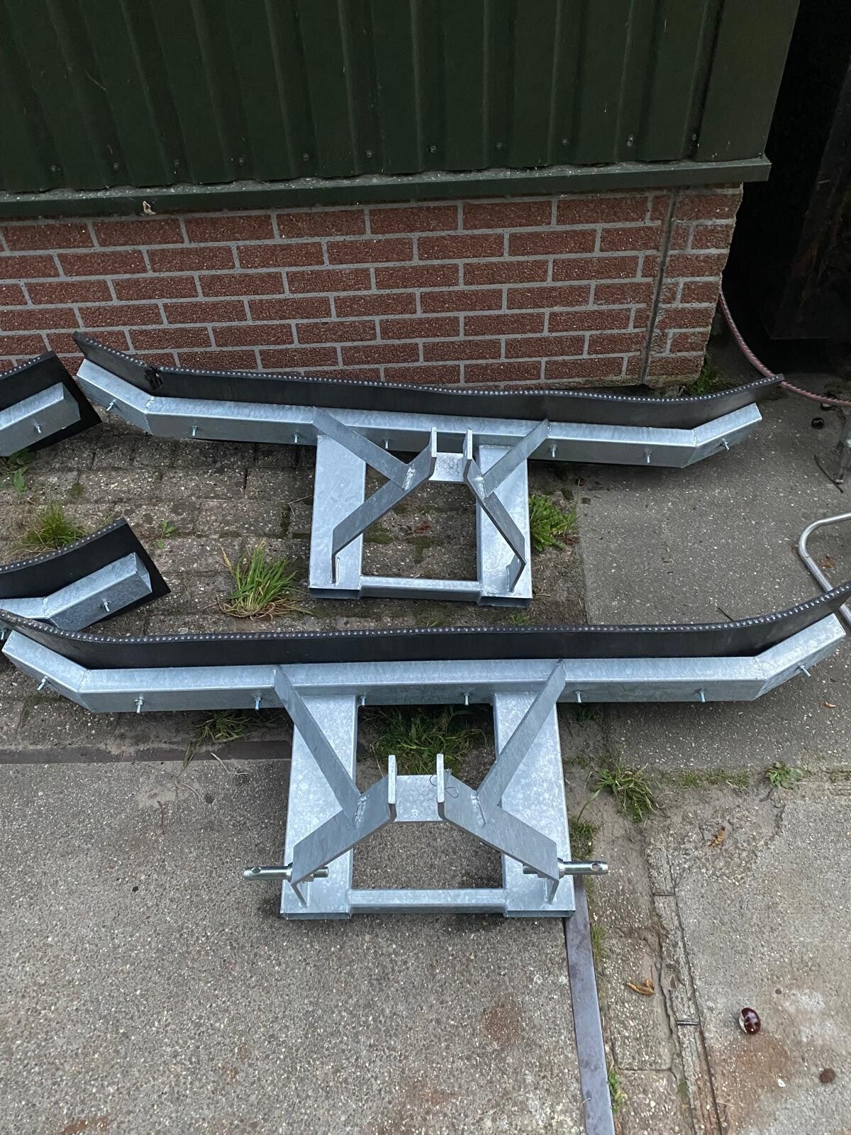 Rubberschuif 150cm 3punt met lepelinsteek