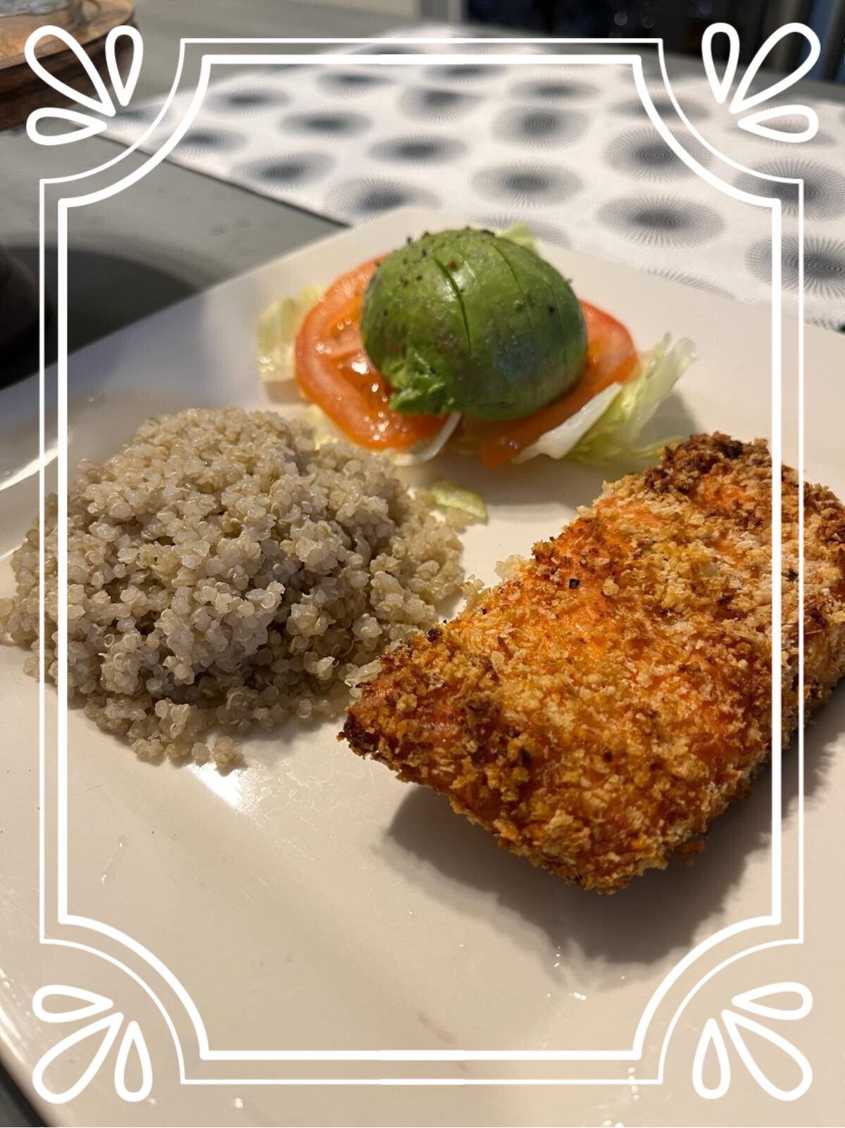 Gourmet Salmon Quinoa Delight
