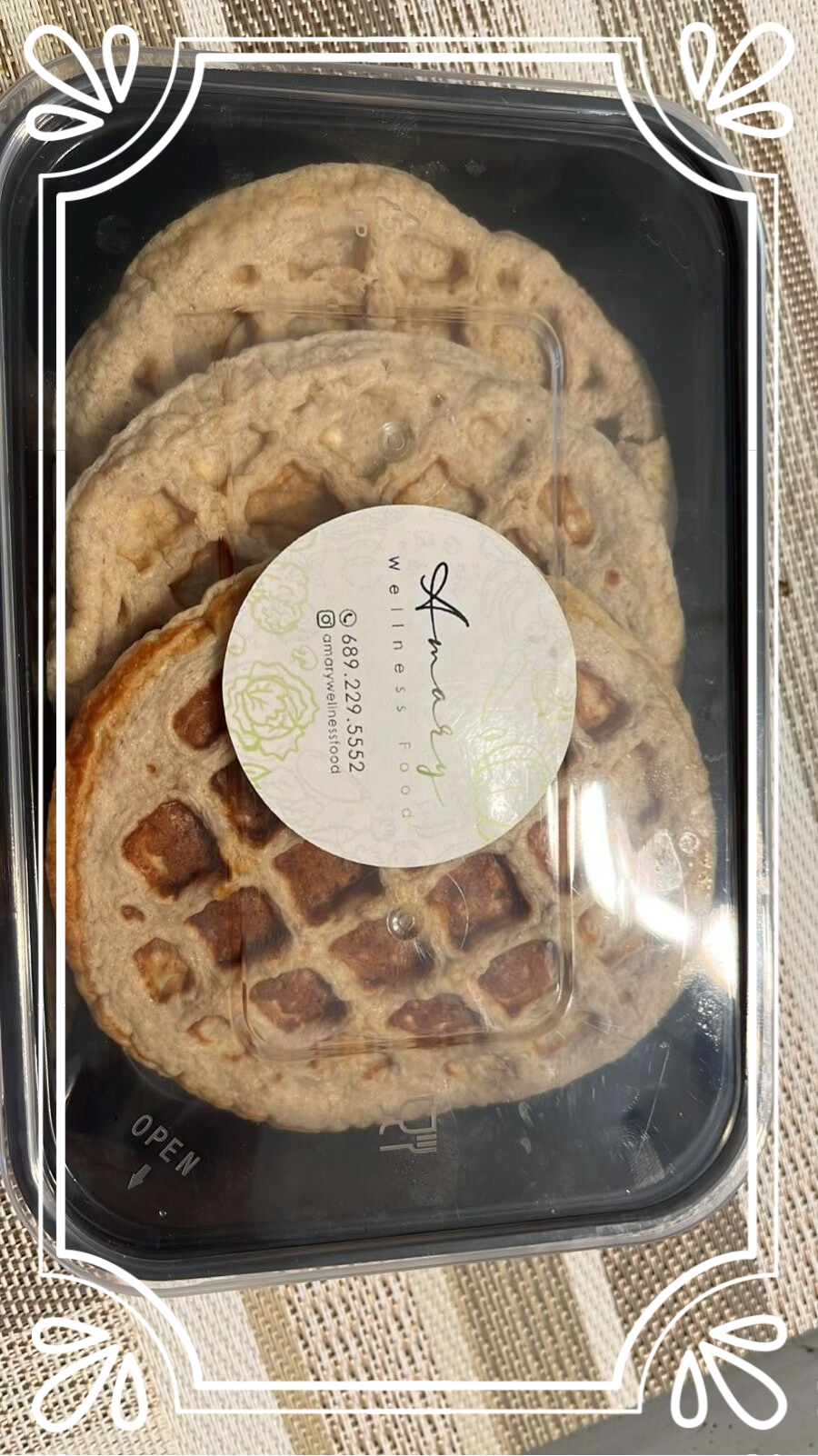 Wholesome Energy Oat Waffles