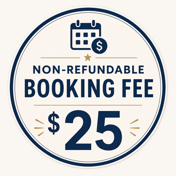 NON-REFUNDABLE BOOKING FEE