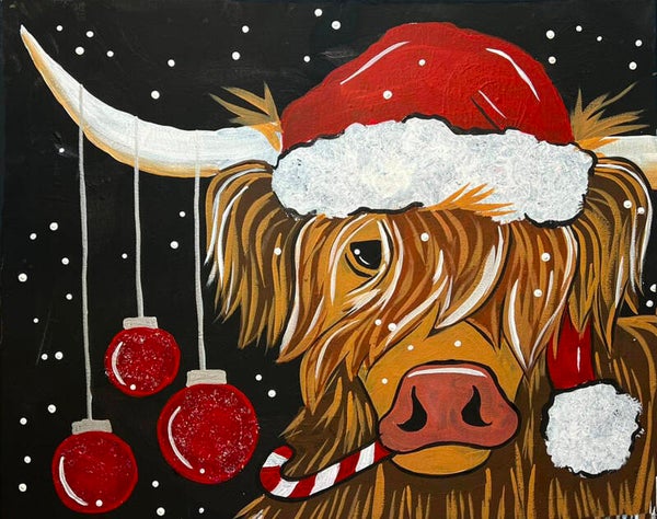 Sarah's Paint Party- Holly The Highland Cow NOV. 22nd