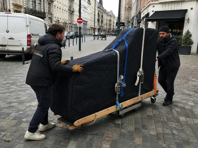 Professional piano moving service by Setorg Moving in the Greater Toronto Area