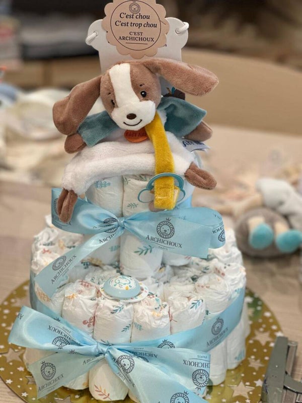 Gâteau de couches : Michel