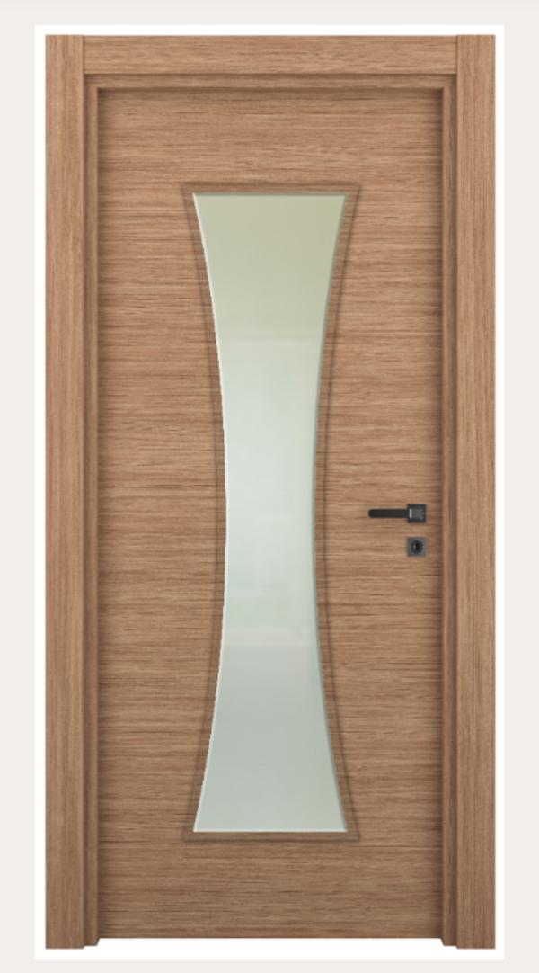 MODERNES TEAK MIT 14 GLASS