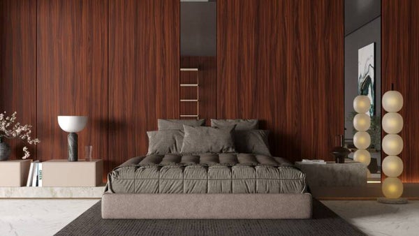 MDFlam-/Spanplatten - Palisander - Lindos - Neue Wenge - Arno