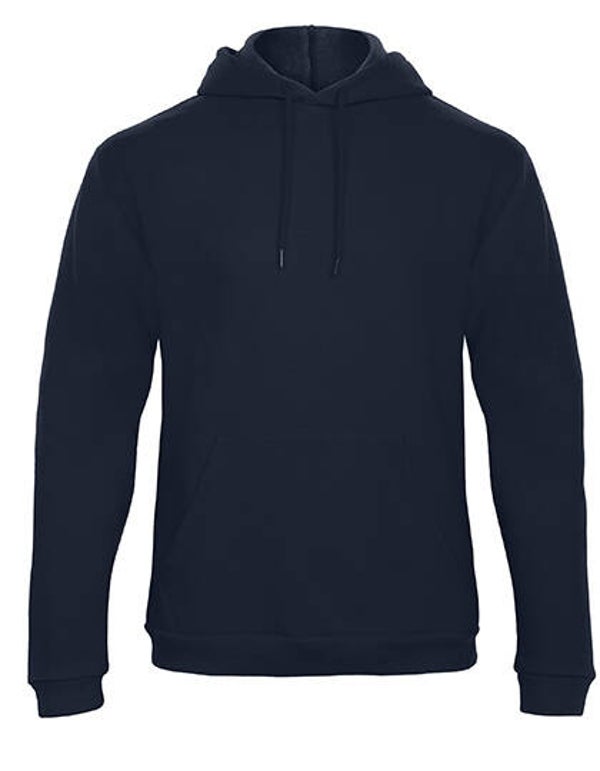 Hoodie man navy gepersonaliseerd