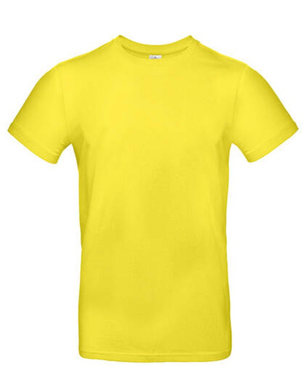T-shirt man geel gepersonaliseerd