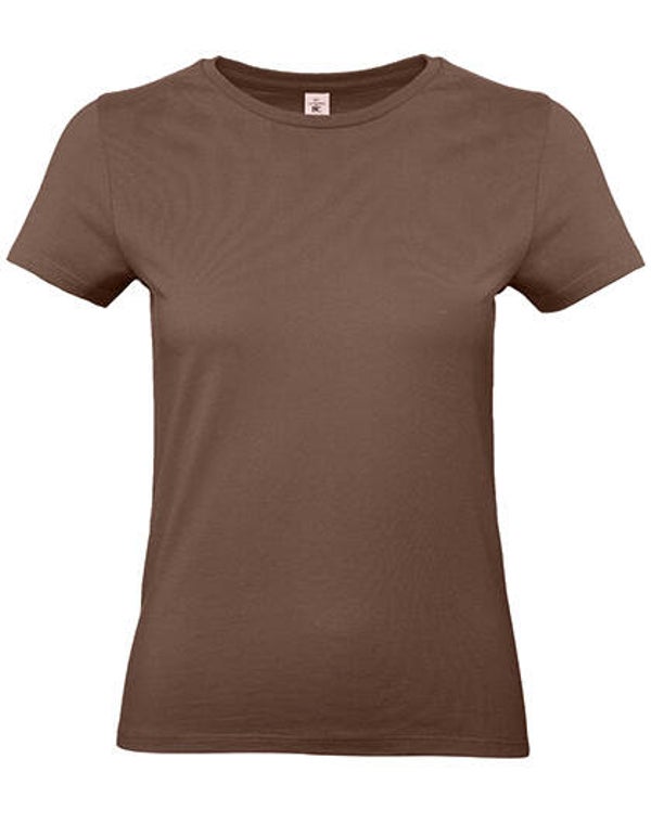 T-shirt bruin gepersonaliseerd
