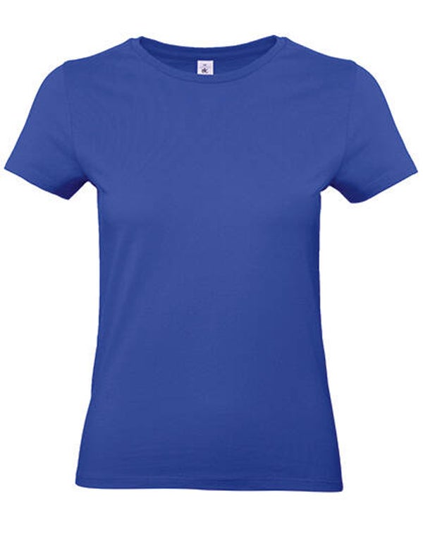 T-shirt cobalt blauw gepersonaliseerd