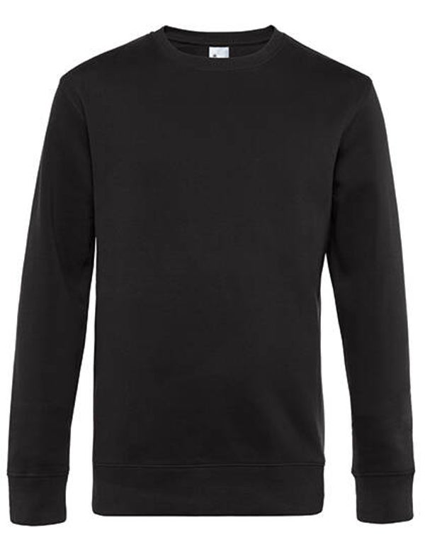 Sweater man zwart gepersonaliseerd