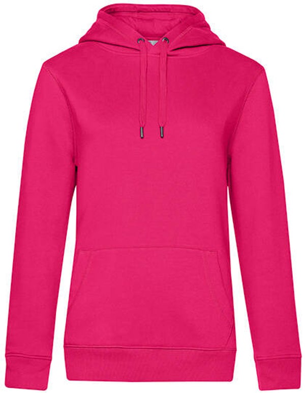 Hoodie fusia dames