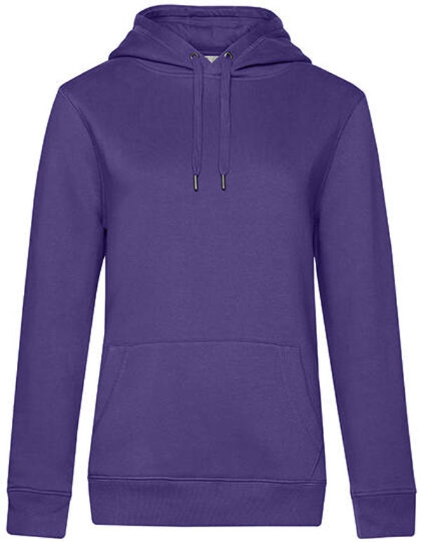 Hoodie paars dames