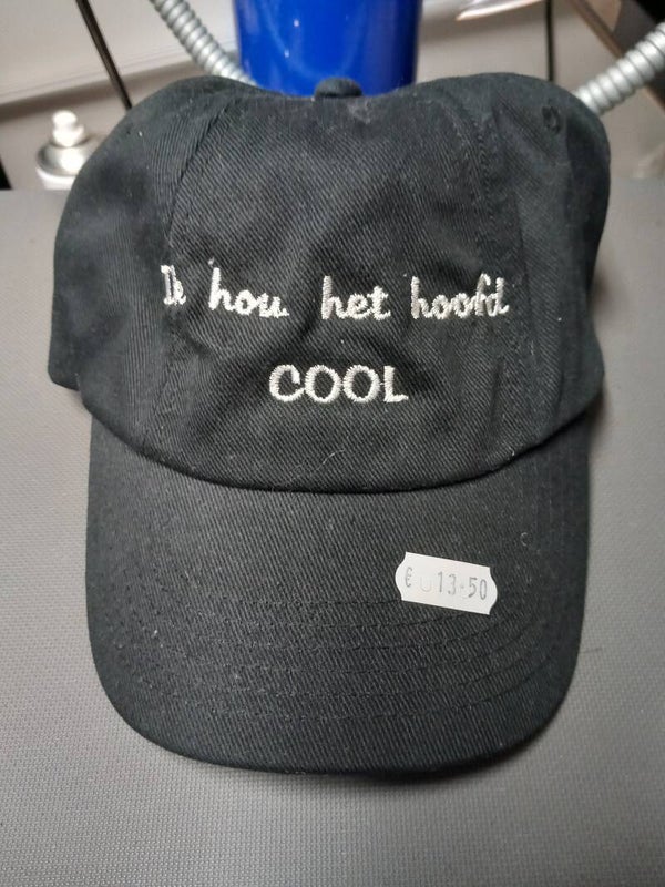 Pet ik hou het hoofd cool