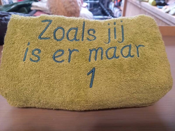 Zoals jij is er maar 1