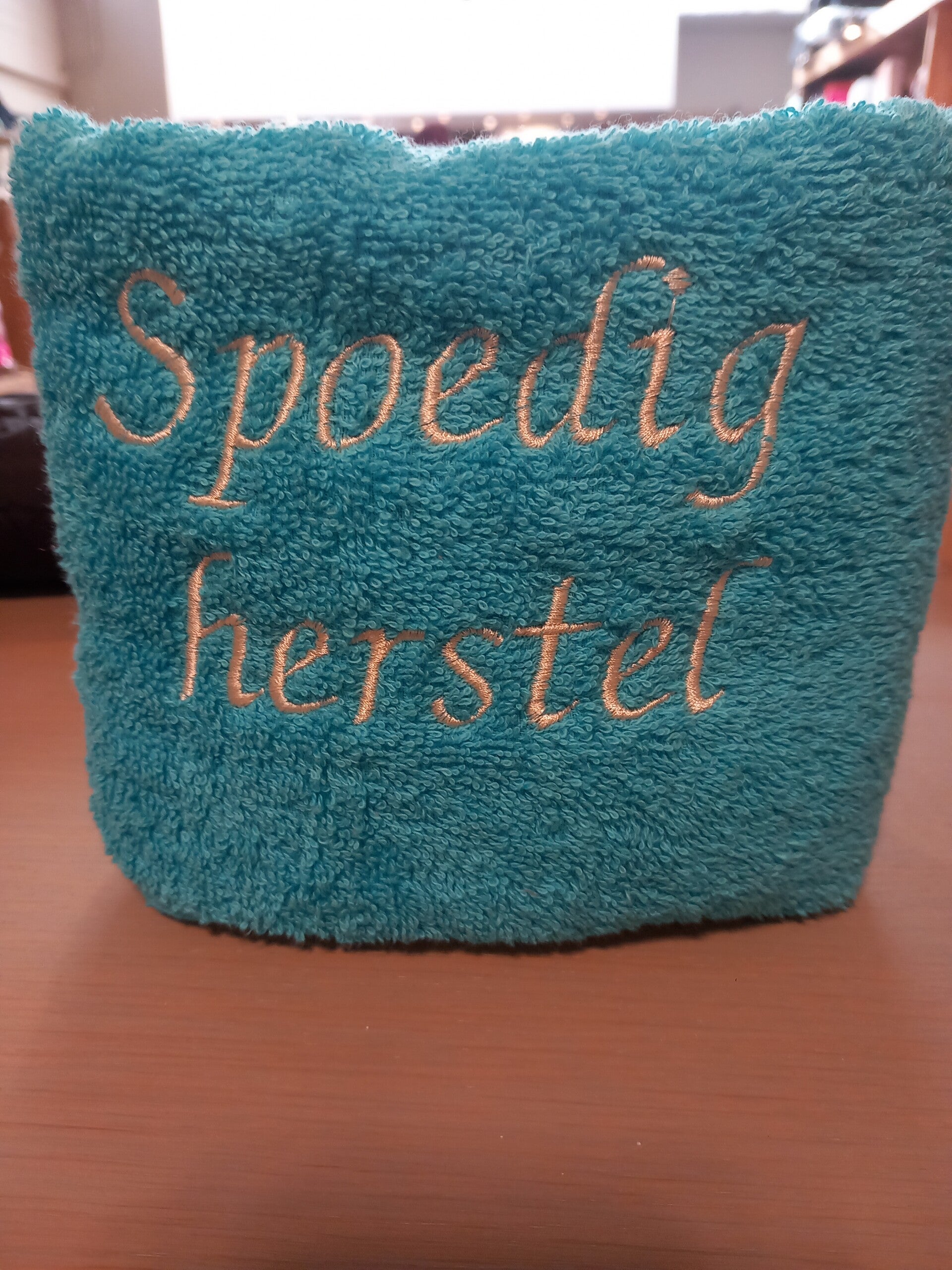 Handdoek spoedig herstel