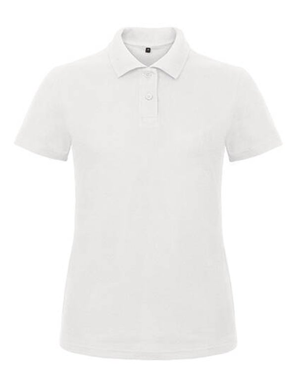 polo dames wit gepersonaliseerd