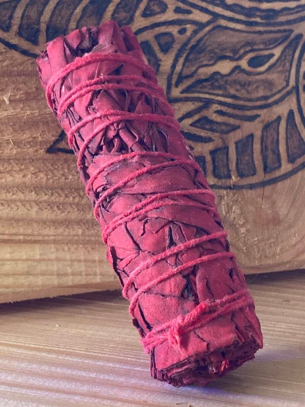 Weisser Salbei und Drachenblut Smudge 10cm
