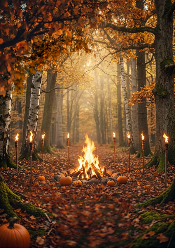 🌑 SAMHAIN 2026  Übergang · Erinnerung · Loslassen