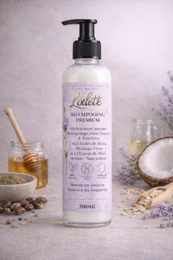 Shampooing Premium Hydratation Intense – 200 ml