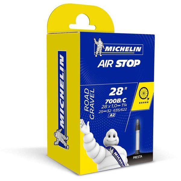 28'' Michelin Airstop A2 race/gravel 25-32 mm binnenband - presta 40mm