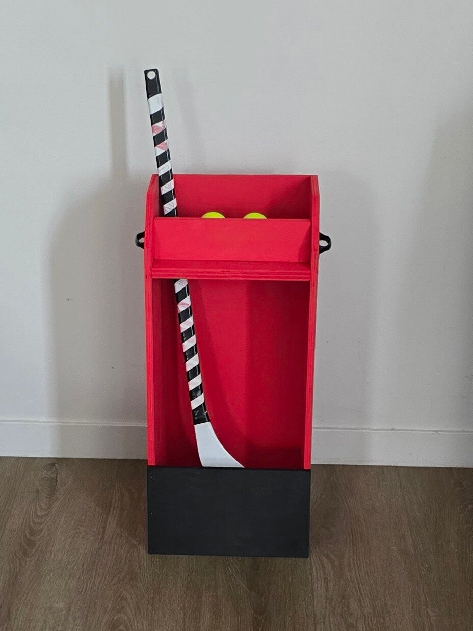 Red with Black Front - comes with decal of your choice