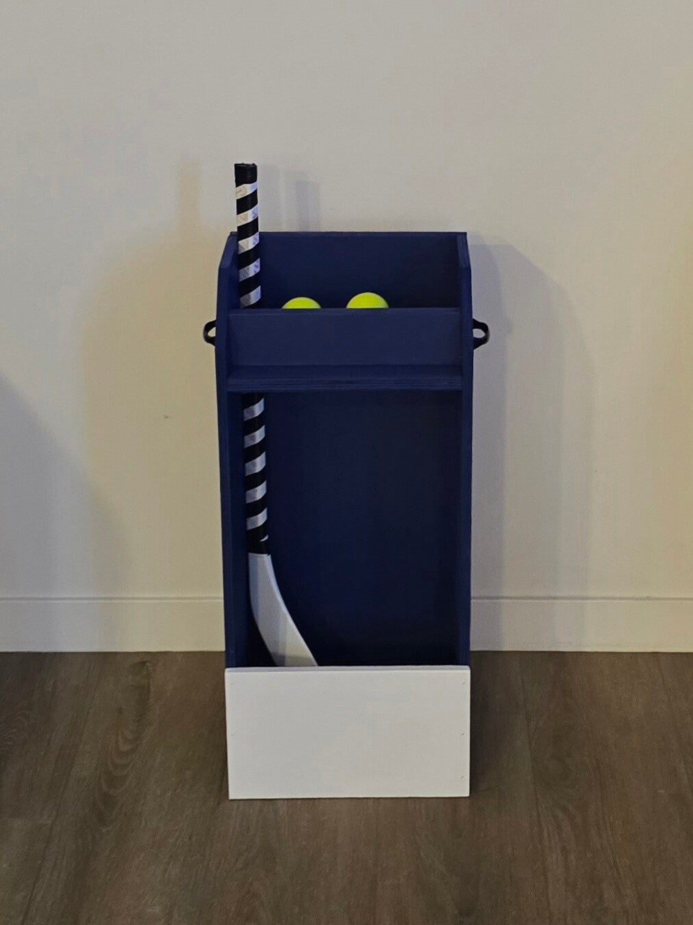 Blue with White Front - comes with decal of your choice