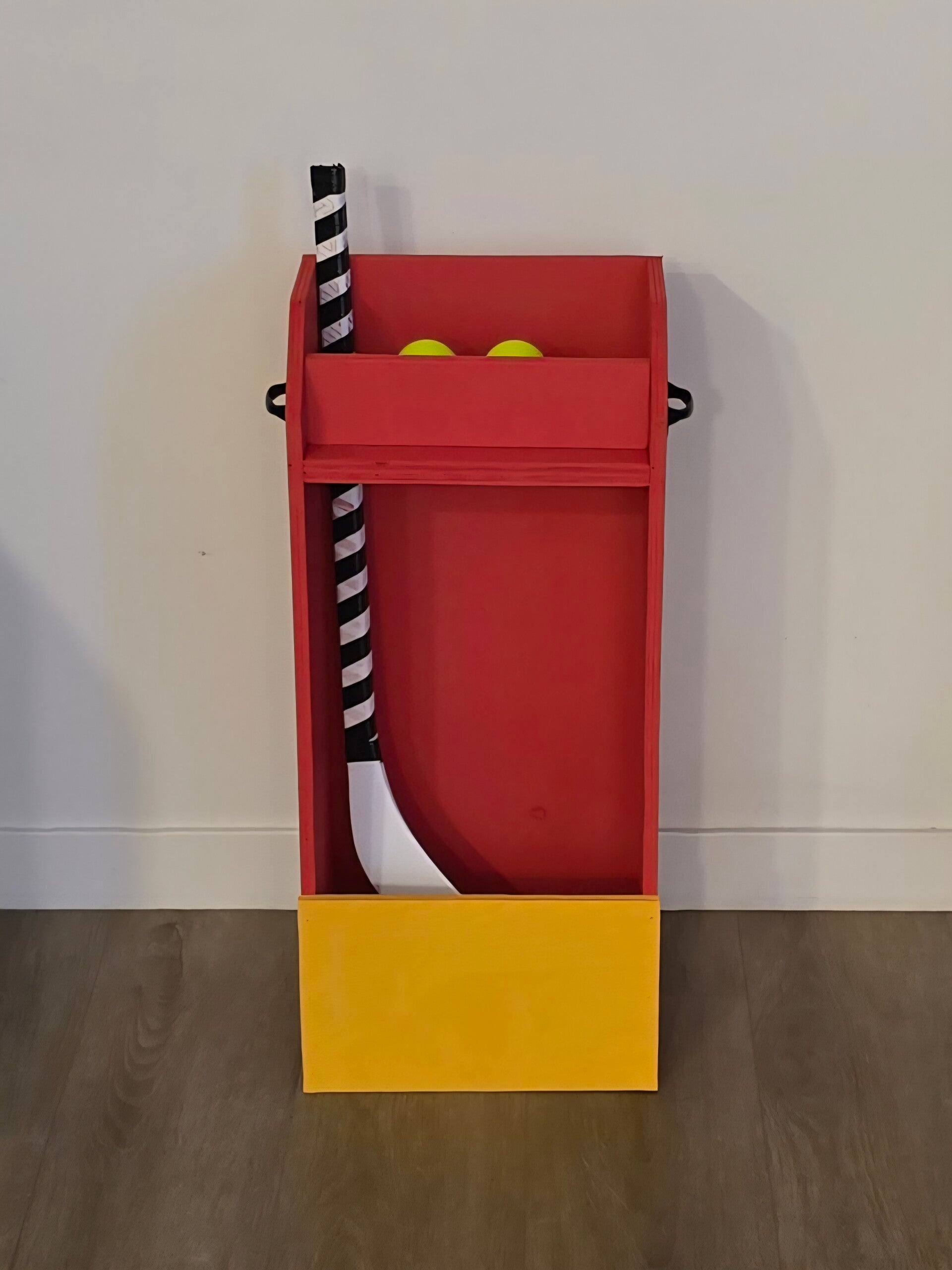 Red with Yellow Front - comes with decal of your choice