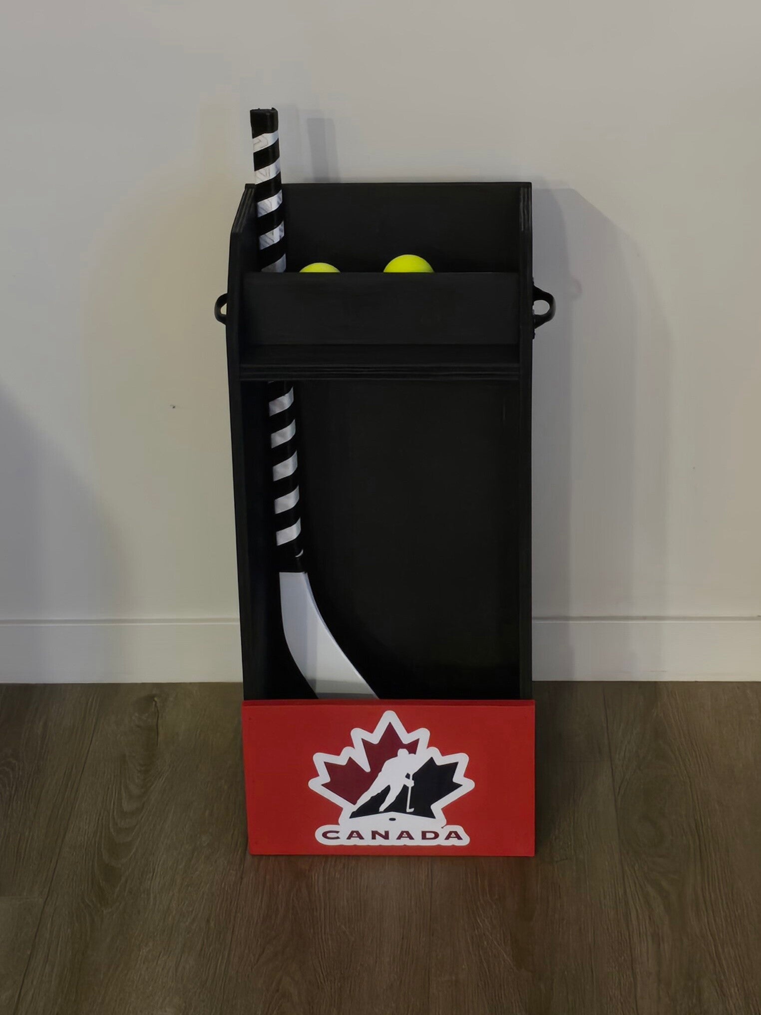 Black with Red Front - comes with decal of your choice