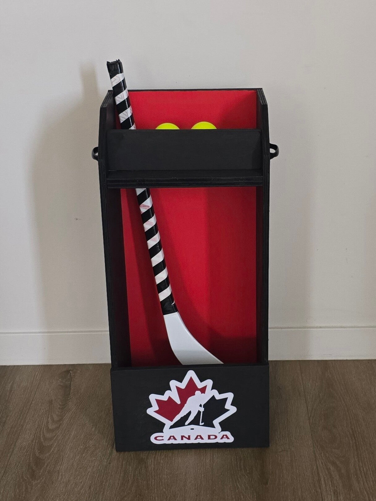 Black with Red Back - Canada Style