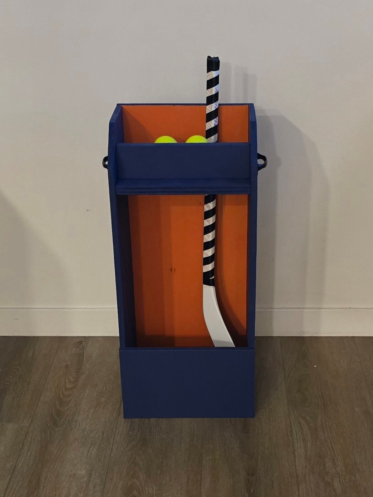 Blue with Orange Back - comes with decal of your choice