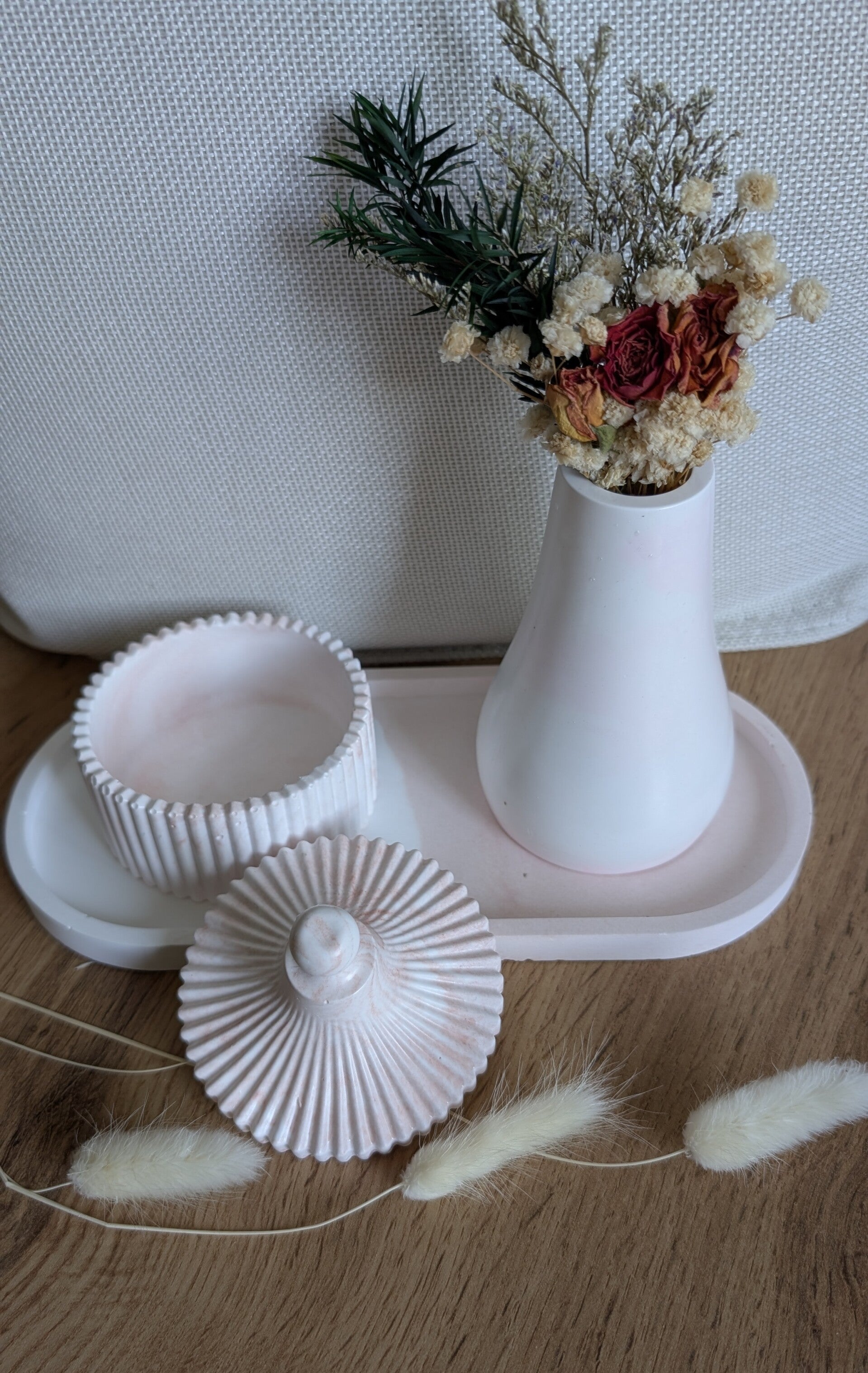 Boîte + vase + plateau 3