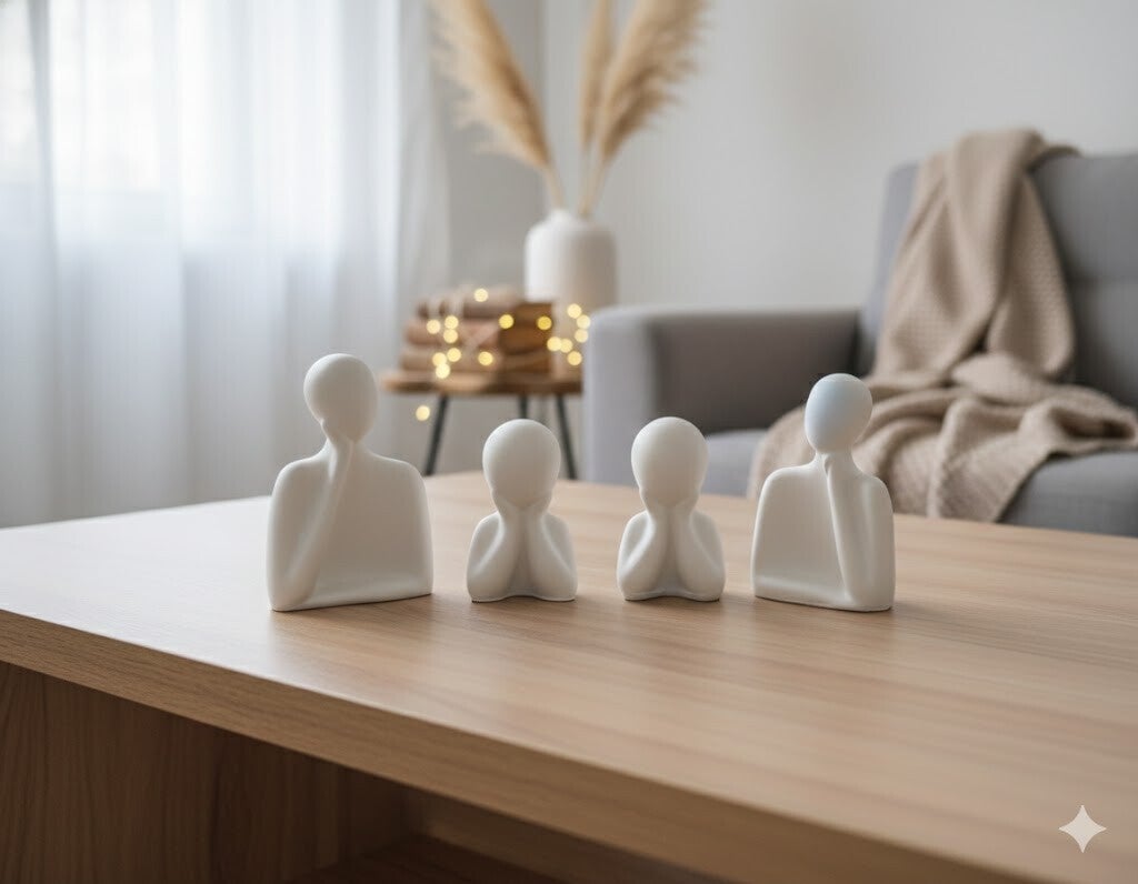 Silhouettes rondes familles