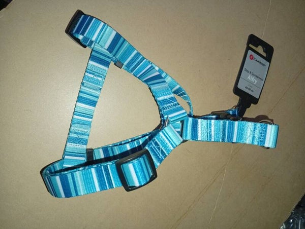 Blauw stripe tuig
